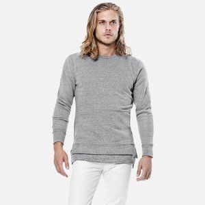 John Elliott Villain Crew Gray Sweatshirt